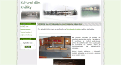Desktop Screenshot of kulturak.kraliky.info